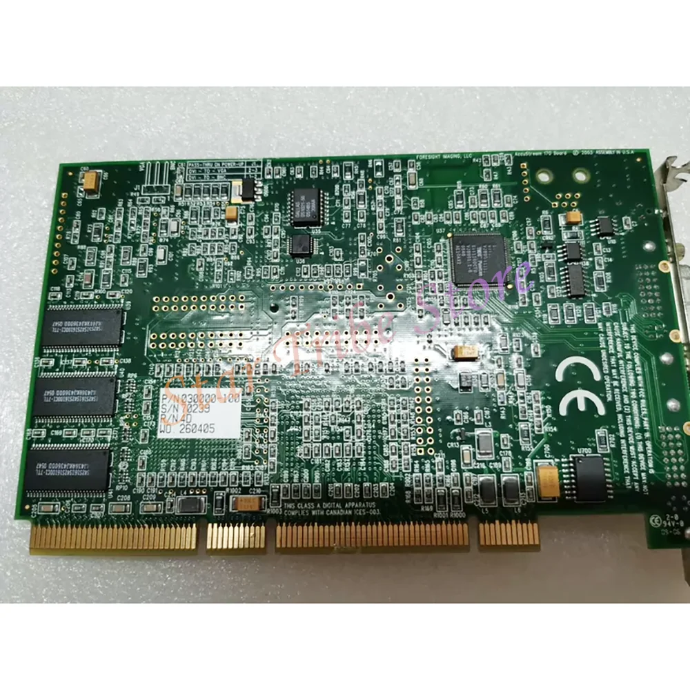 Image Acquisition Card P/N 030000-100 P/N 750400 REV.D