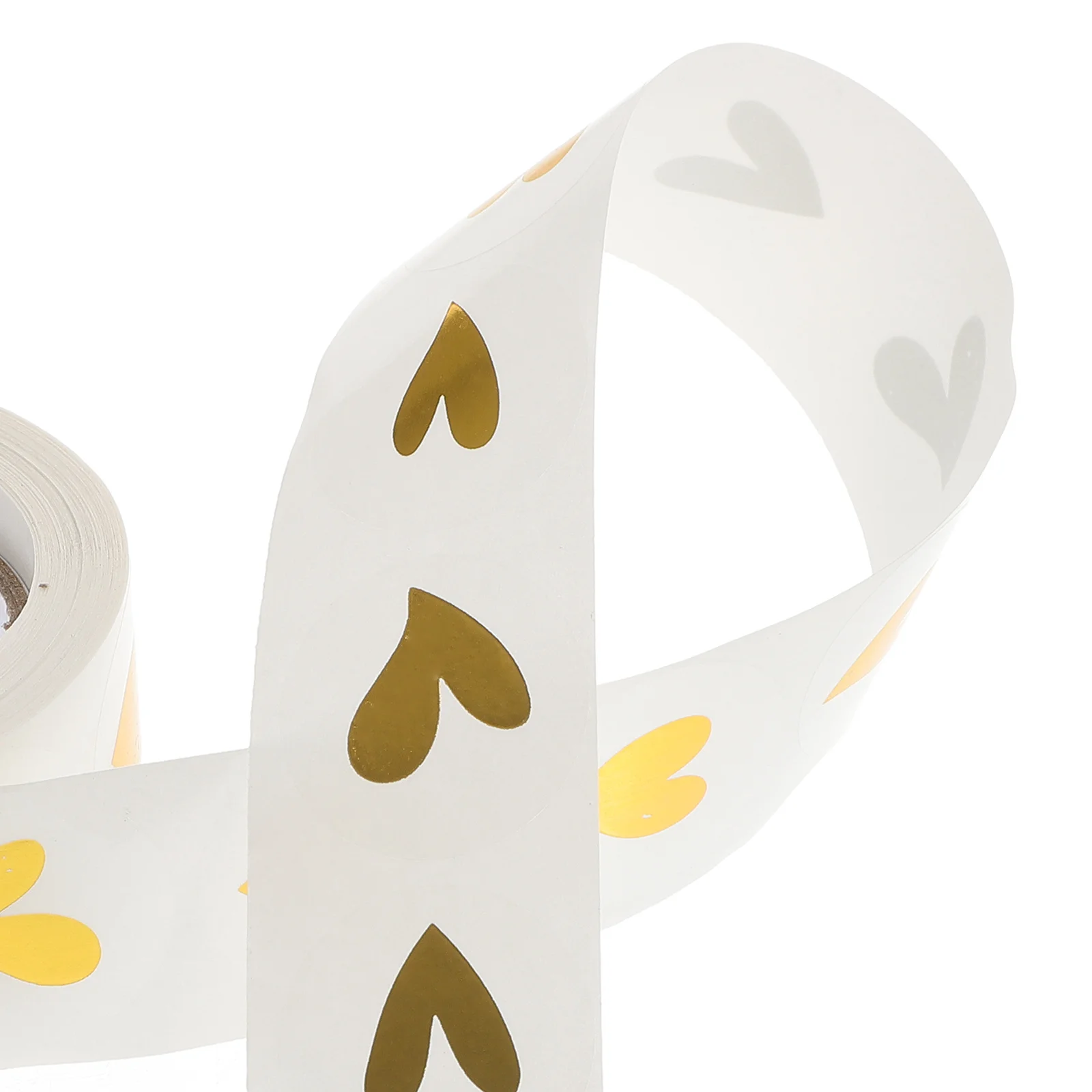 

1000Pcs Heart Stickers Labels for Gift Seal Envelope Decor - Cute Small Sticker Roll for Wedding Valentine Birthday Christmas