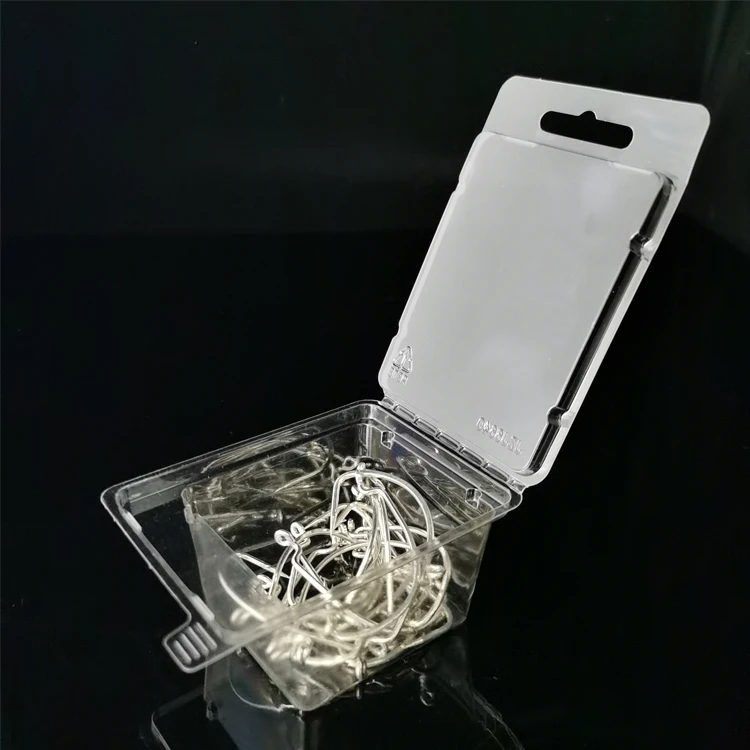 

Экологически чистая прозрачная пластиковая упаковочная коробка для домашних животных, готовая к оптовой продаже рыболовной наживки