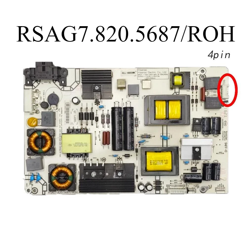 

RSAG7.820.5687/ROH Power Supply Board for LED42EC290N LED55K370 HLL-4855WN 4 pin