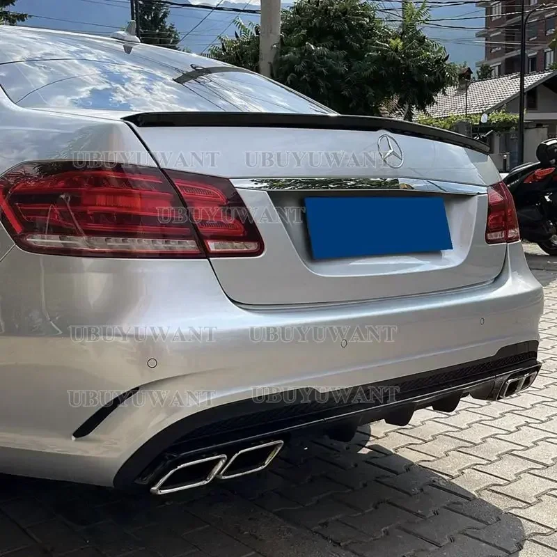 Für Benz W212 2008-2013 Auto-Heckspoiler aus ABS-Material, Umbau-Zubehör, Spoiler für E-Klasse