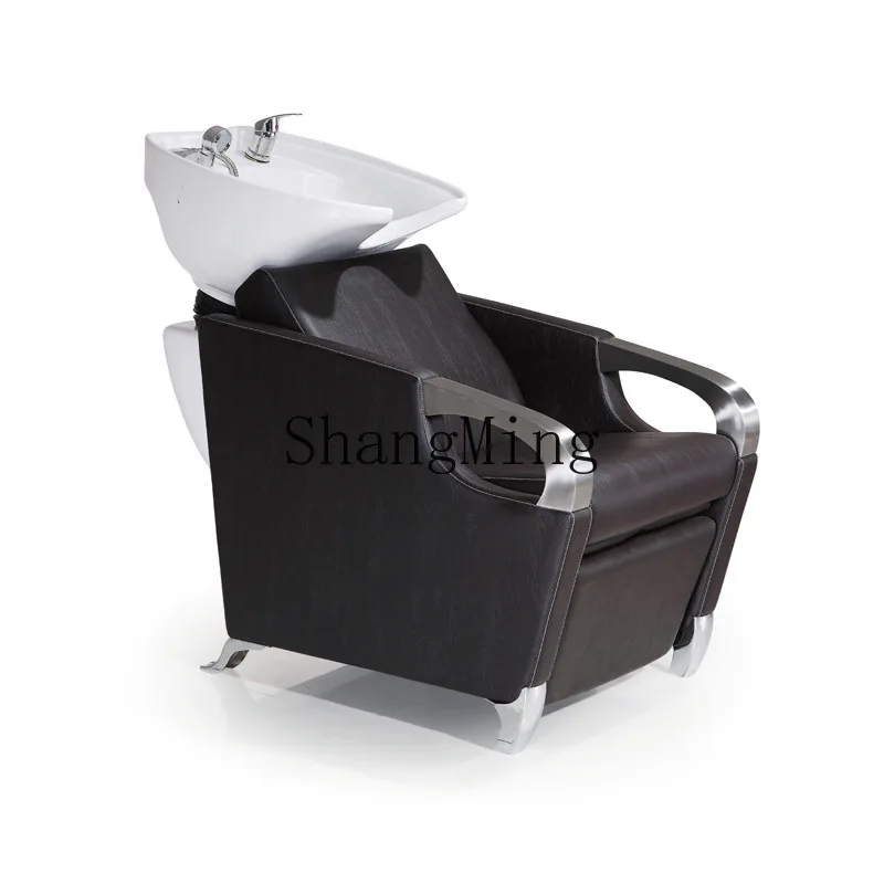 

CL semi-reclining shampoo bed beauty salon flush hair salon special hair spa bed punch