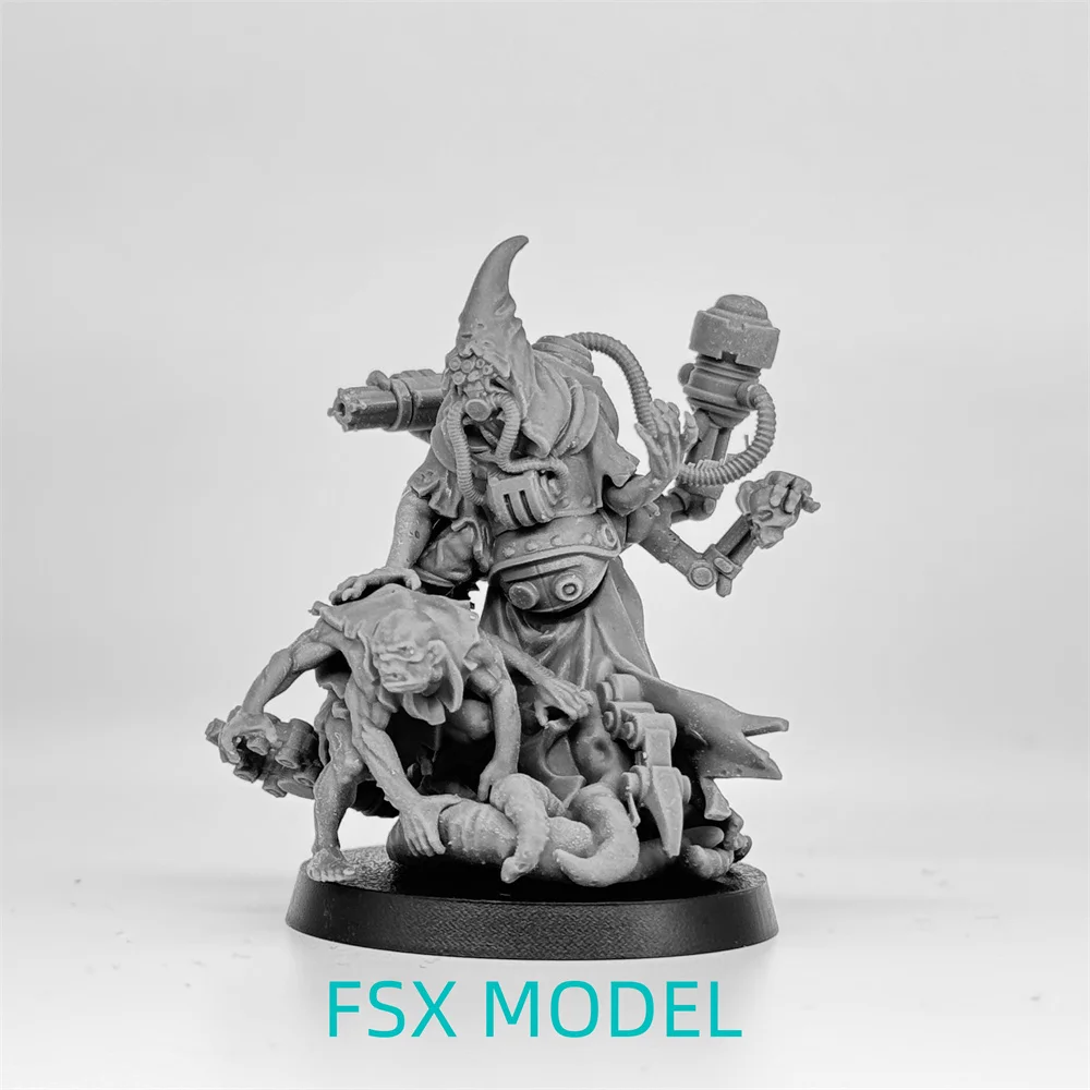 Scavenger Lotharius Resin Model Fantasy RPG Tabletop War Miniature Unpainted