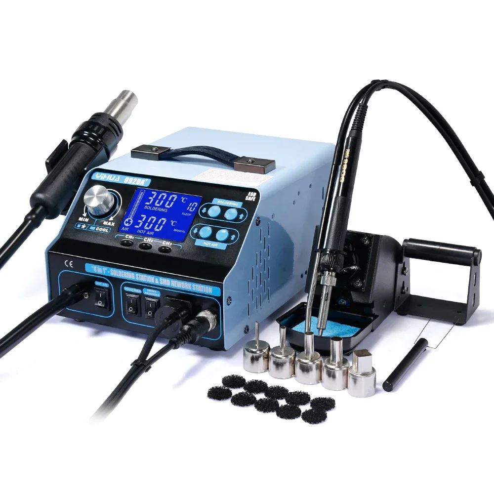 

For YIHUA 992DA+ BGA Rework Soldering Station SMD Hot Air Gun Solder Iron Pen Repair Board