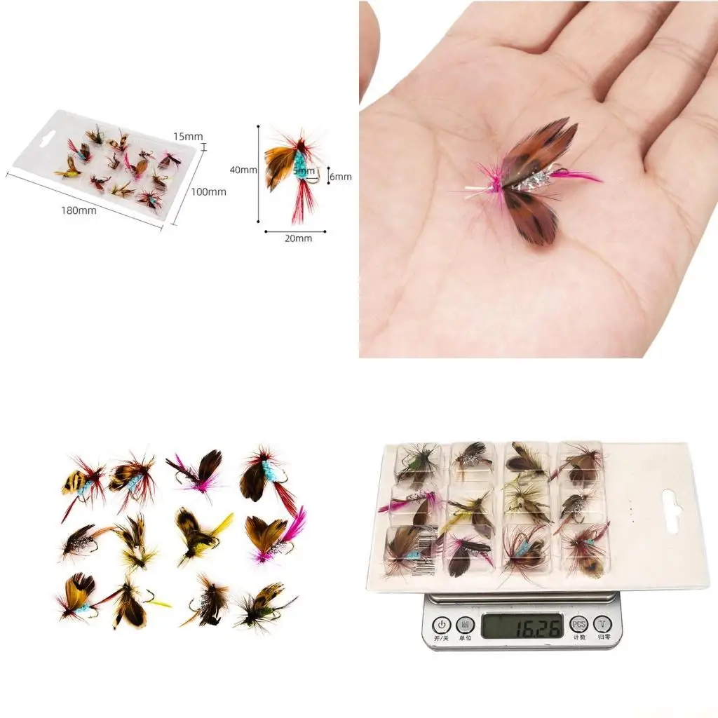 

U2JB 12 упаковок, приманки, рыболовные приманки, приманки, рыболовные снасти, приманки для больших рыб, искусственные рыбы,