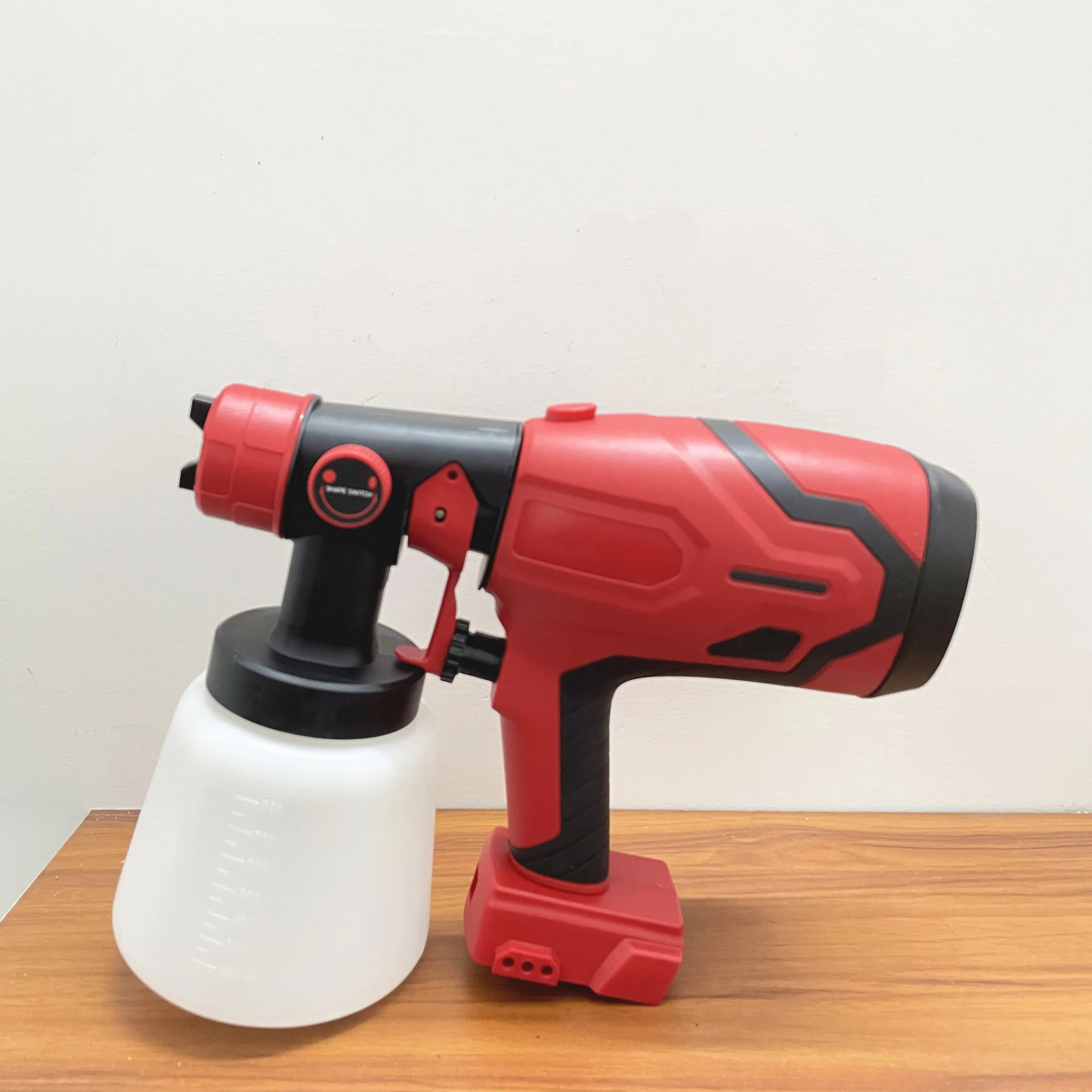 Compatible For Milwaukee 18V Battery 800ML Electric Spray Gun High Power  Cordless Paint Sprayer Auto Furniture Steel