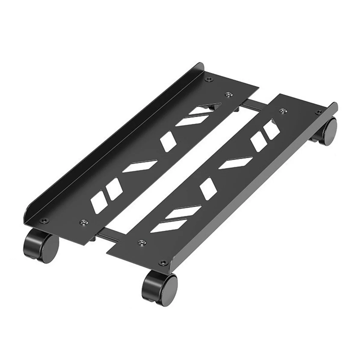 Supporto per PC Supporto per torre per computer Supporto per CPU mobile regolabile Supporto per torre per PC con ruote girevoli per la maggior parte dei computer PCJAS