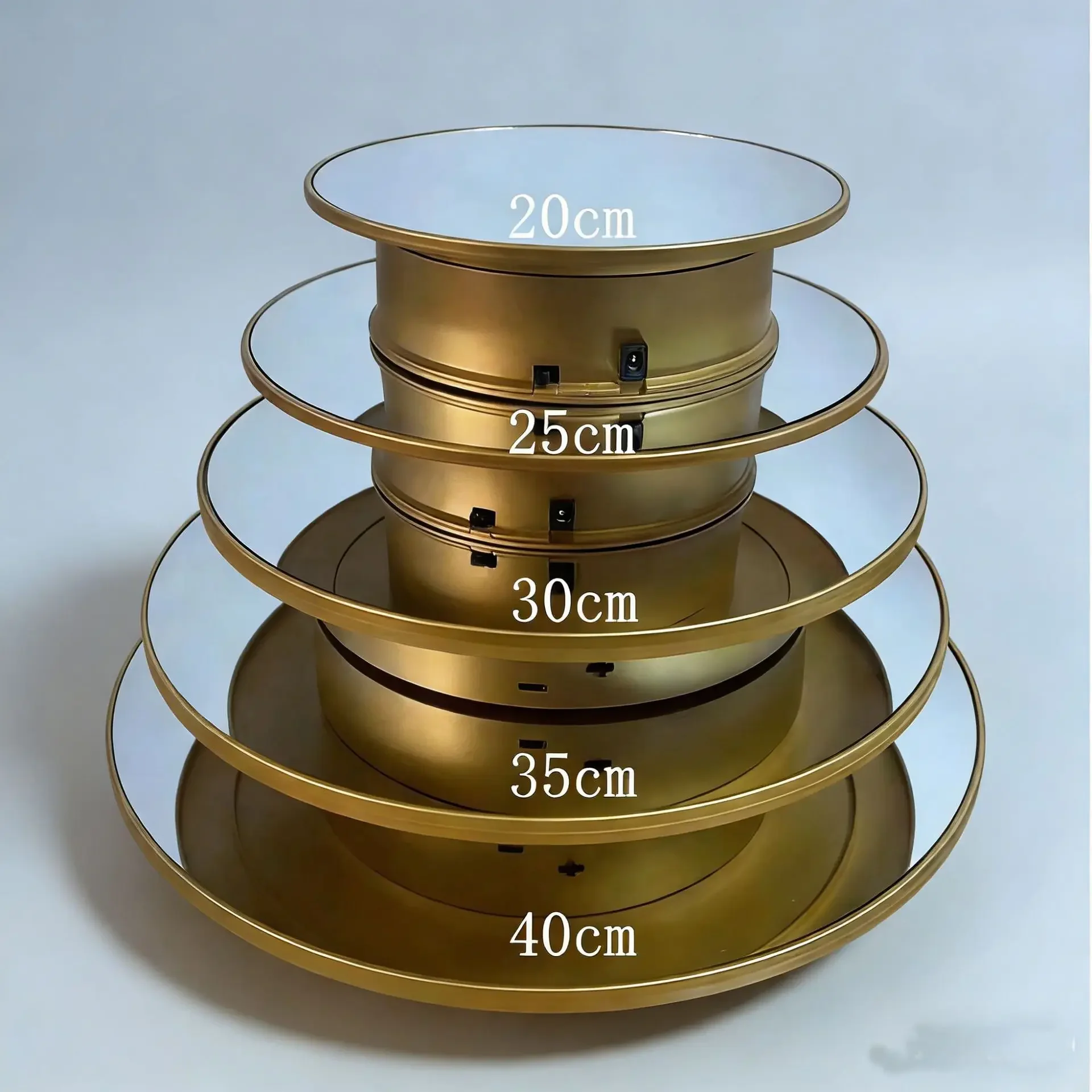 Cross-border live room automatic rotating display table, jewelry photo and video photography, electric rotating display stand