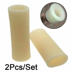 2Pcs Penis Sleeve Glans Protector Cap for Men Pump Growth Extender Enlarger Clamping Kit Silicone Sleeves Vacuum Cup Sex Toys