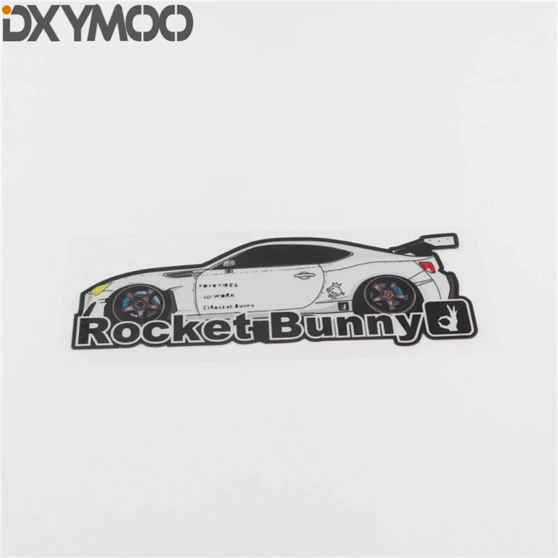 

Car Styling Vinyl Decal Creative Fashion Vehicle Motorcycle Laptop Sticker for Rocket Bunny AE86 14x5cm