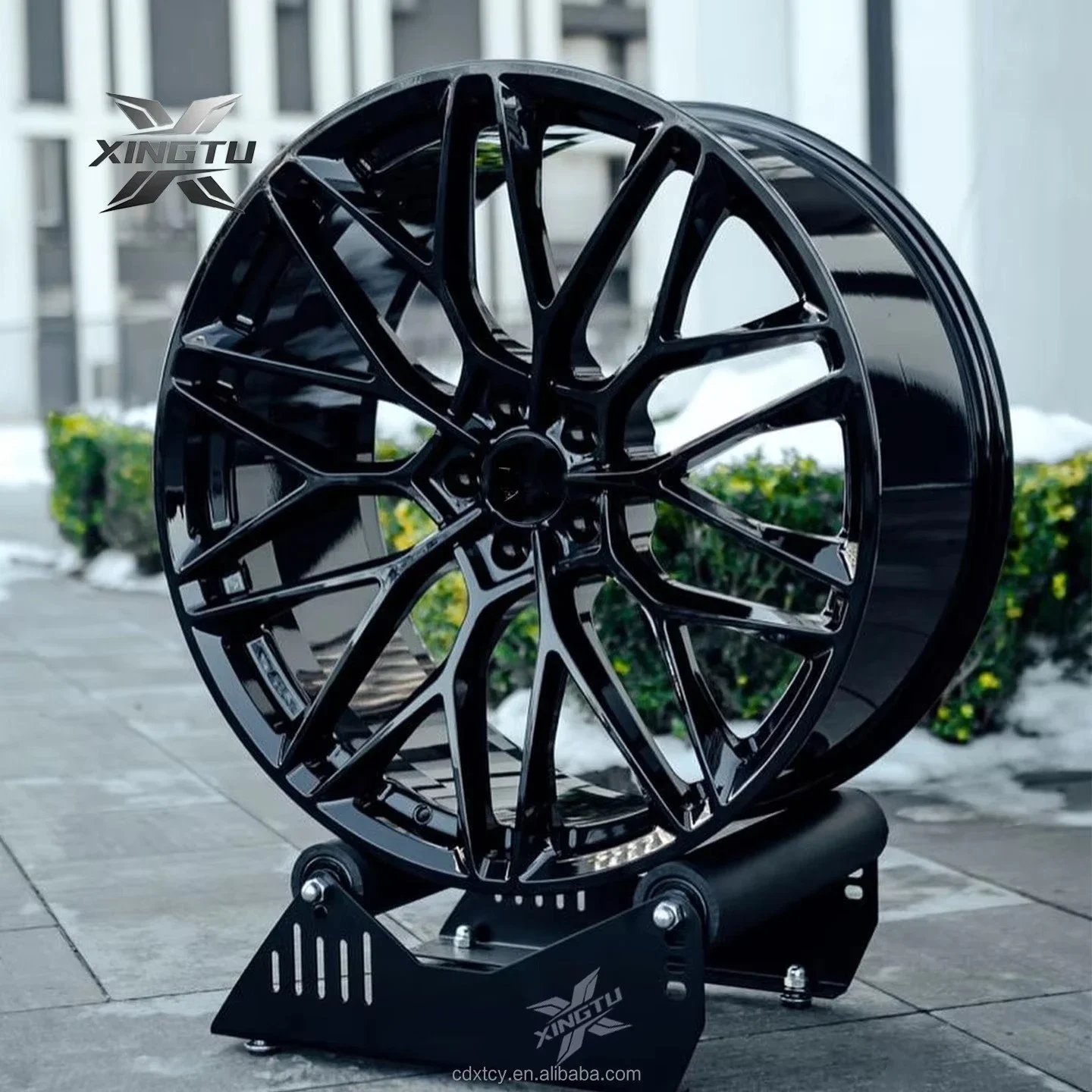 XINGTU 17 18 19 Inch Deep Dish Black Finish Car Wheels 5x120 5x114.3 Rims for Bmw for Mercedes for Land Rover for Porsche 911!