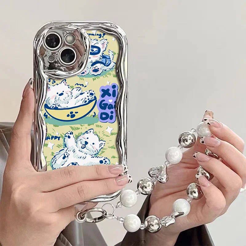 White Dog Phone Cas… - image