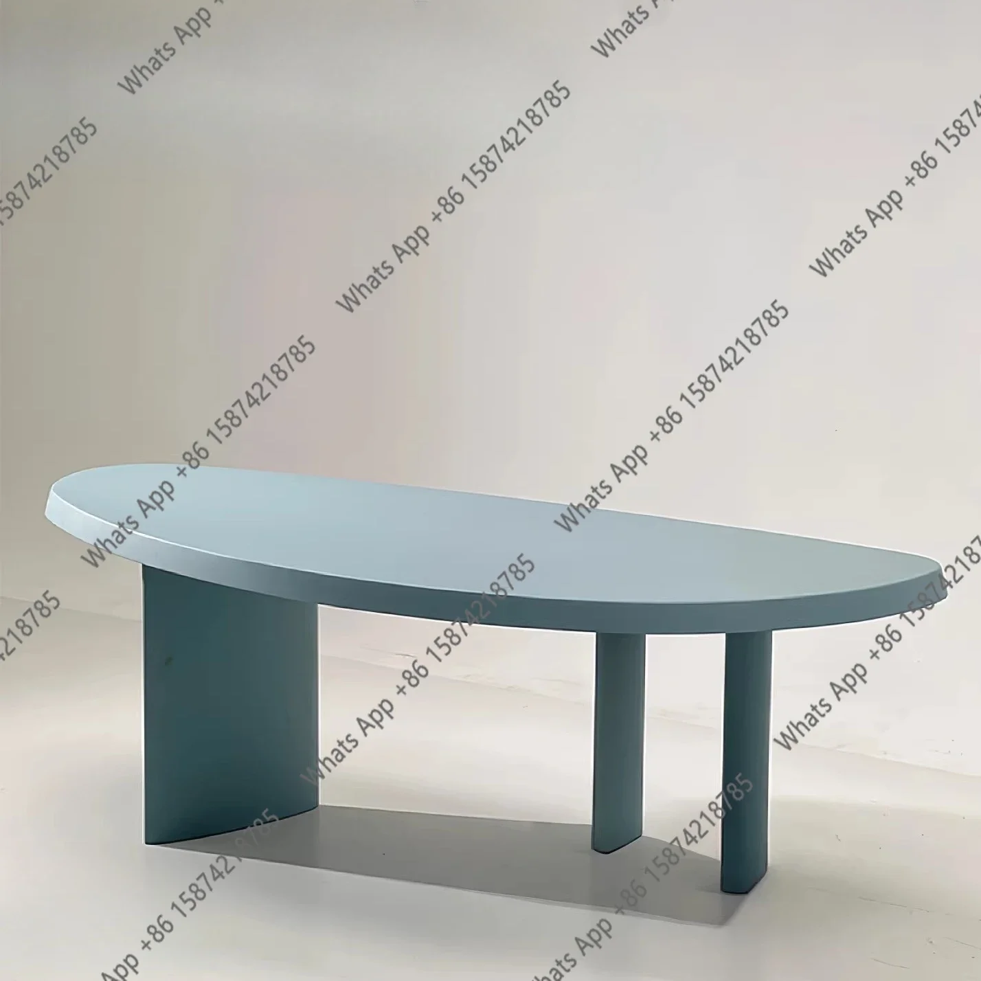 X Mango Desk Italian Minimalist Light Luxury Desk Premium Paint Special-shaped Computer Study Workbench