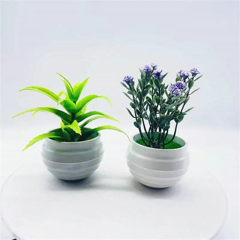 Simulation Succulent Bonsai Green Simulation Succulent Ornaments Home Decoration High Quality Artificial Plants Simulated Bonsai