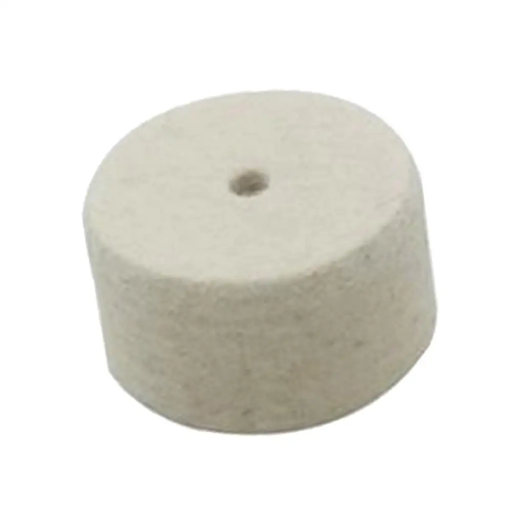 Drum Pedal Beater Head Hammer Wool Felt Pad for Drum Set Accessory White