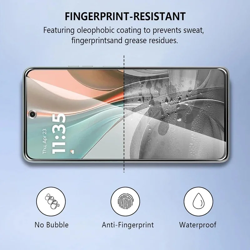 1-4Pcs Tempered Glass For Motorola Moto G85 G75 G55 5G Screen Protector Film HD Crystal 9H Protective Transparent Phone Glass