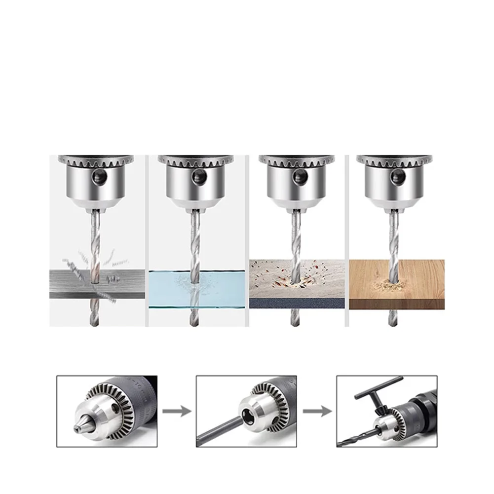 من أجل مثقاب الزاوية اليمنى الهوائية الدقيقة مع جسم سبيكة خفيف الوزن و1 5 10 مم ظرف ثلاثي الفك لعمليات المساحة الضيقة #5