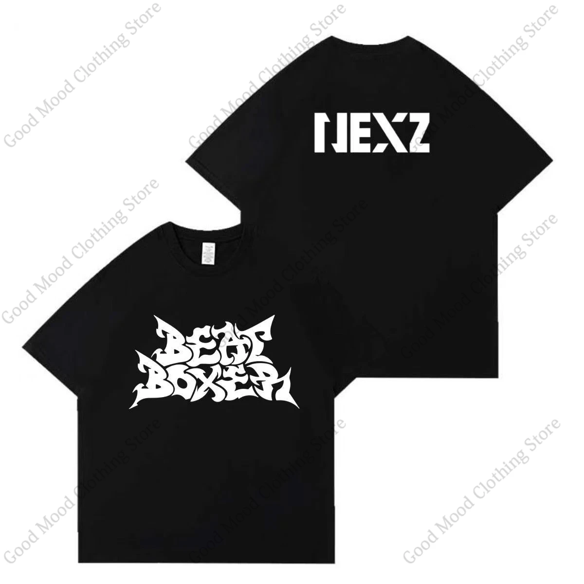 NEXZ Beat Boxer camiseta Kpop moda misma camiseta con estampado de letras de hip hop camisetas de manga corta de algodón de alta calidad ropa para fanáticos