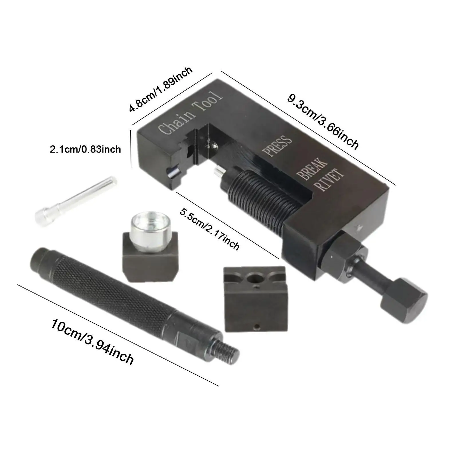 Chain Breaker for 520 525 530 Chains Chain Tool Chain Splitter Universal Riveting Pressing Tool for Motorcycle Maintenance