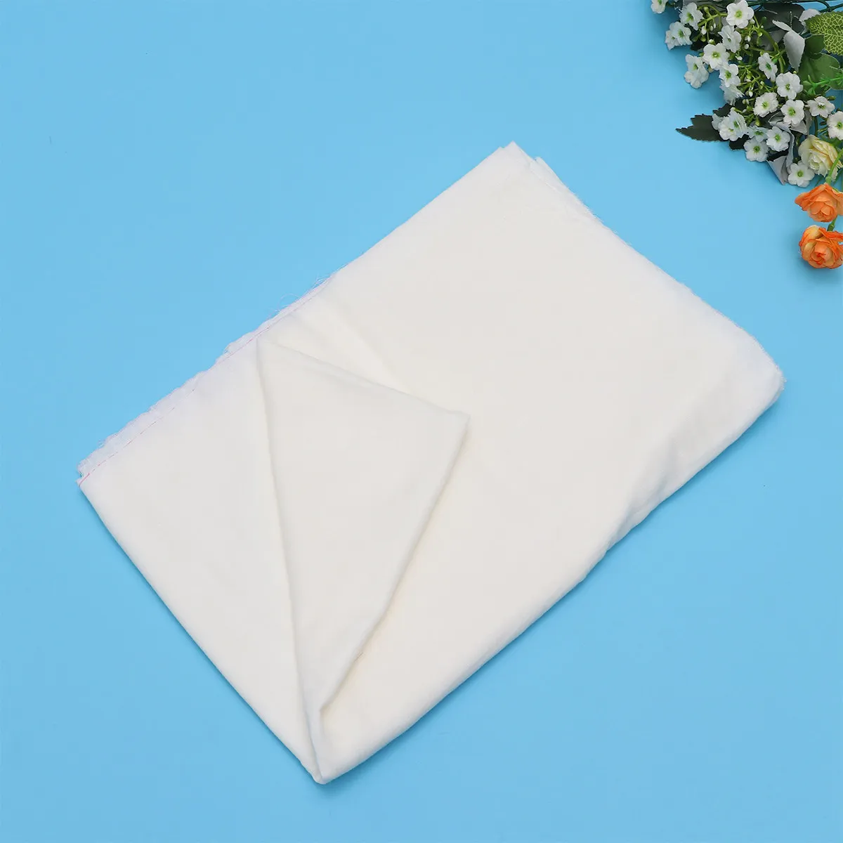 

Cotton Double Layer Gauze Infant Saliva Towel Soft Moisture Absorbing Baby Towelette for Drooling Protection Cotton Gauze