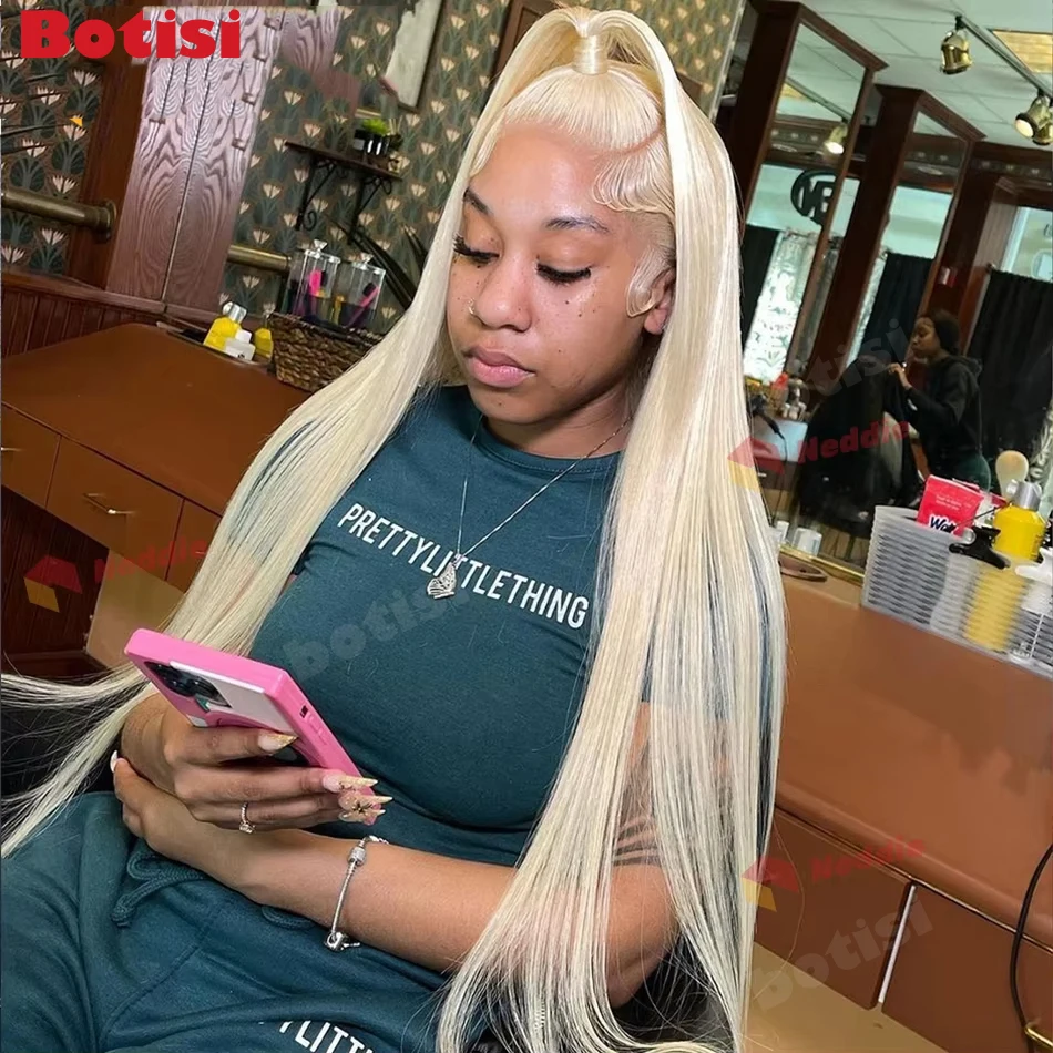 شقراء 613 Hd الدانتيل الباروكة الأمامية العظام شعر طبيعي مفرود الباروكات للنساء 13x6 الدانتيل الشفاف شعر مستعار أمامي 30 32 بوصة الشعر البرازيلي