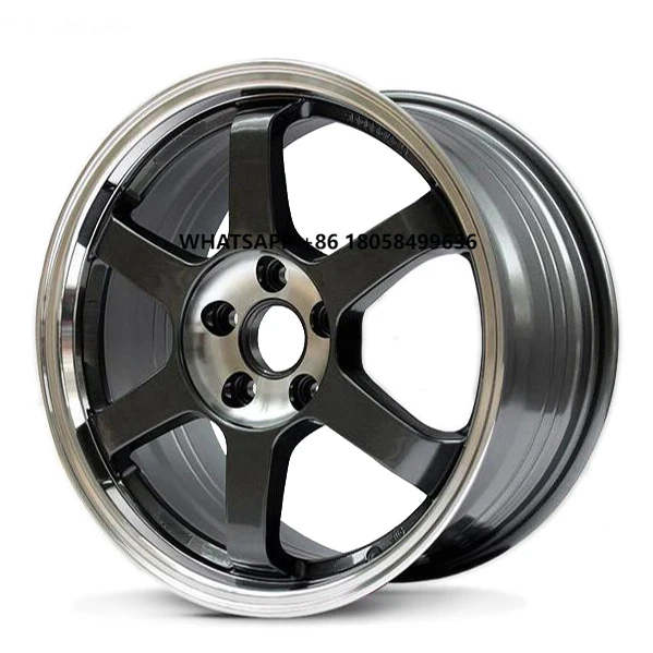 

Wheel Rims Racing Auto Sport Tyres Aluminum Alloy Passenger Car Rim Gold 18 for 3 Series Civic A4 Golf