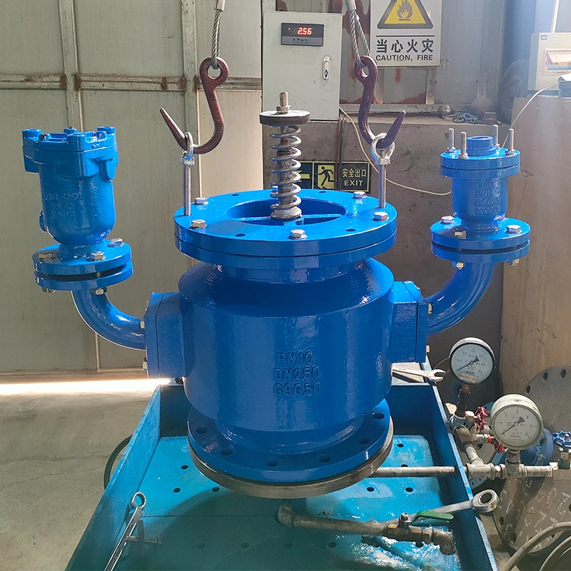 Combination DN200-DN600 Main Pipe Triple Functioning Air Orifice Air Release Valve