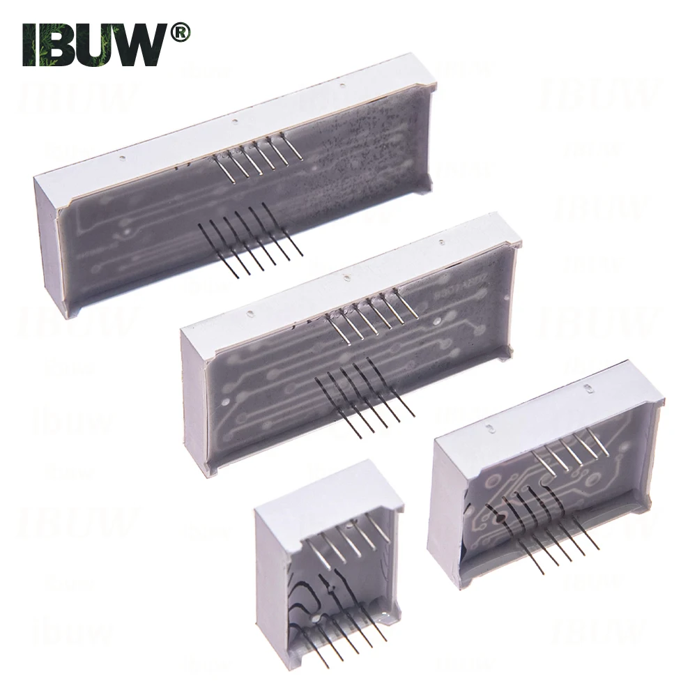 2pcs 0.8inch Digital tube Common AnodeCathode Red 1 2 Bit digital Tube LED Display 7 segment 0.8 3 4