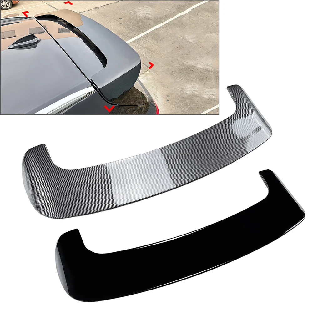 Car Rear Roof Window Top Spoiler Wing Lip Splitter Trim For BMW X5 G05 SUV 2019 2020 2021 2022 2023 2024