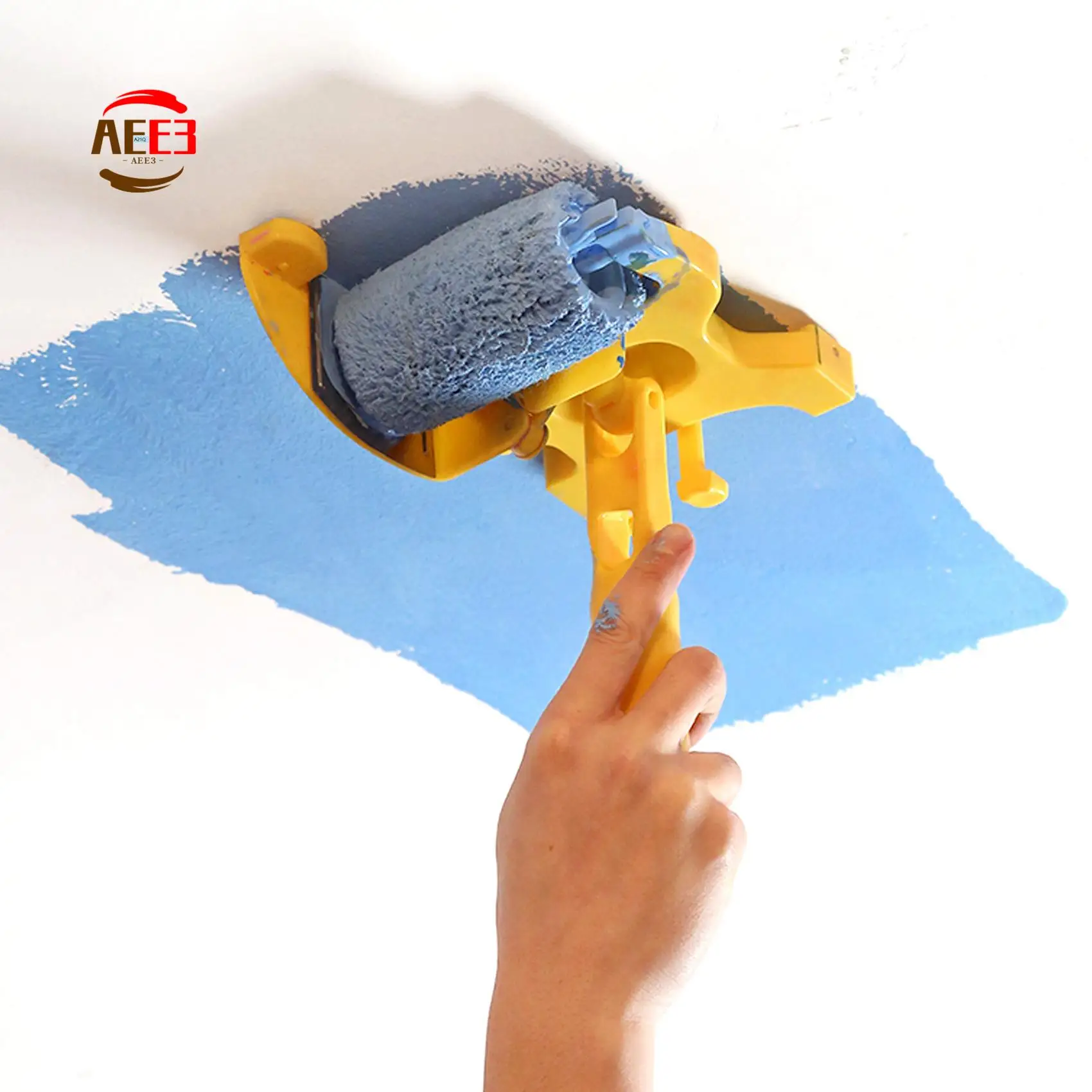 AEE3-Clean Cut Paint Edger Roller Brush Wall Ceiling Door Painting Roller Brush Painting Edging Tools For Wall Ceiling Door