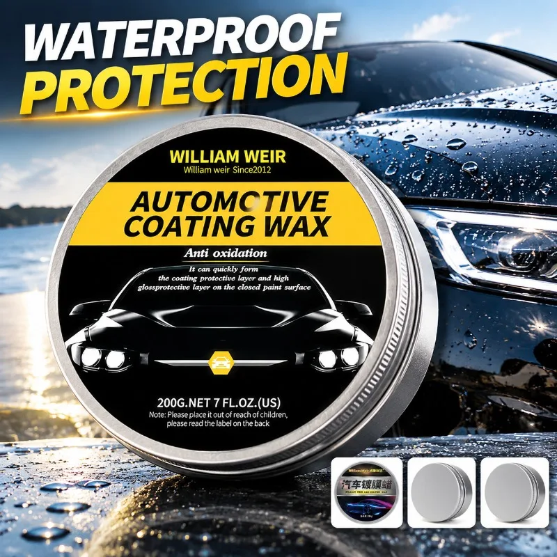Car Solid Palm Wax Water Proof Anti Stain Maintenance Wax Vehicle Coating Auto Beauty Care Polish for Automobile Paint