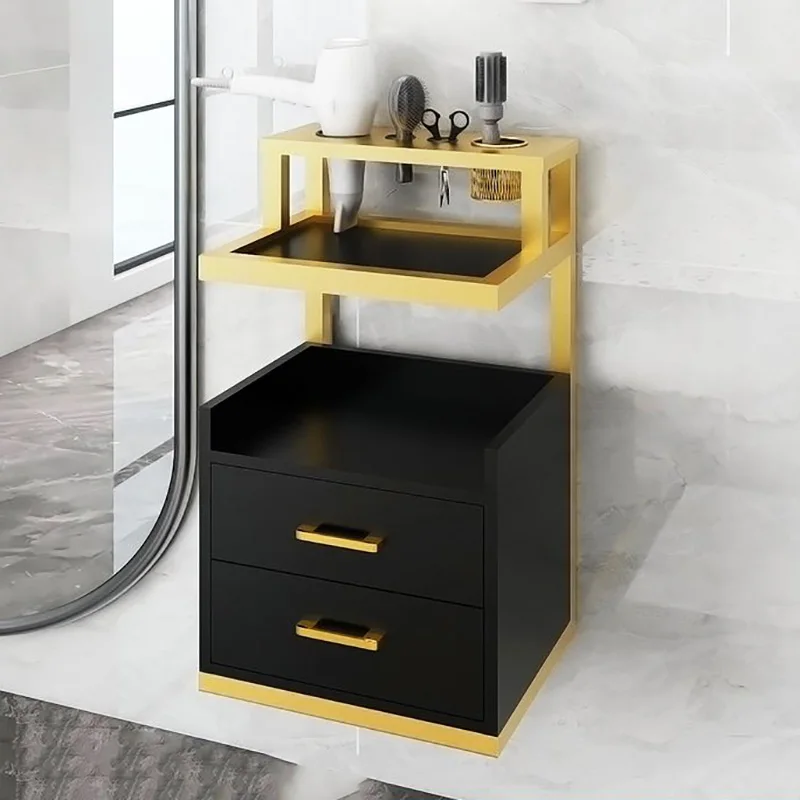 

Beauty Salon Storage Cabinet Barber Shop Trolley Modern Multifunction Salon Equipment Kapsalon Opbergkast Salon Furniture