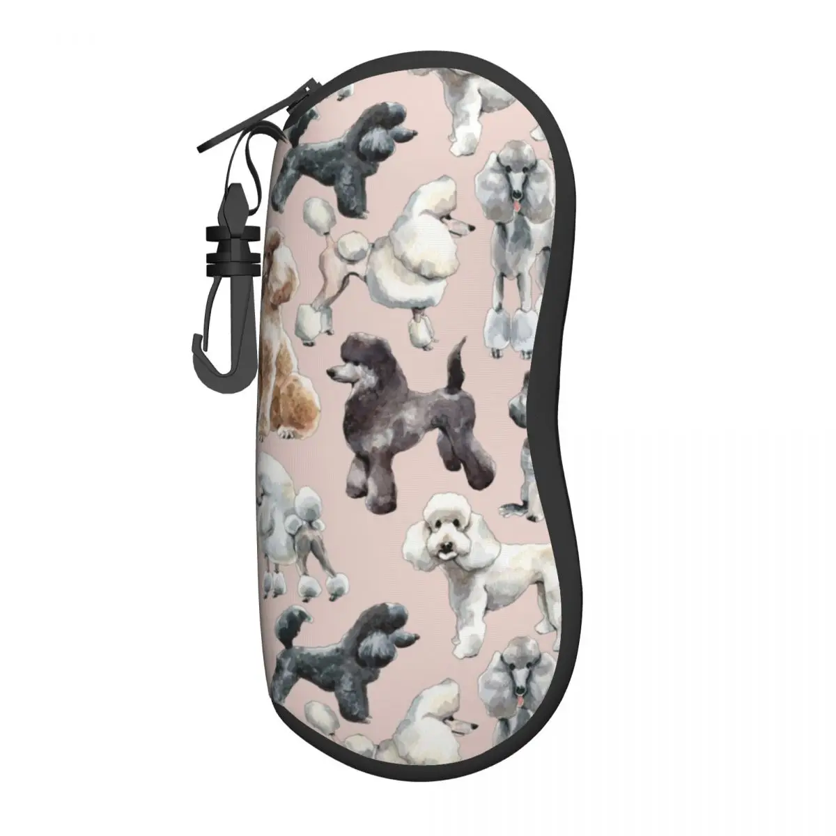 Oodles Of Poodles Dog Shell Eyeglasses Case Men Women Cool Animal Pet Puppy Glasses Case Sunglasses Box Pouch