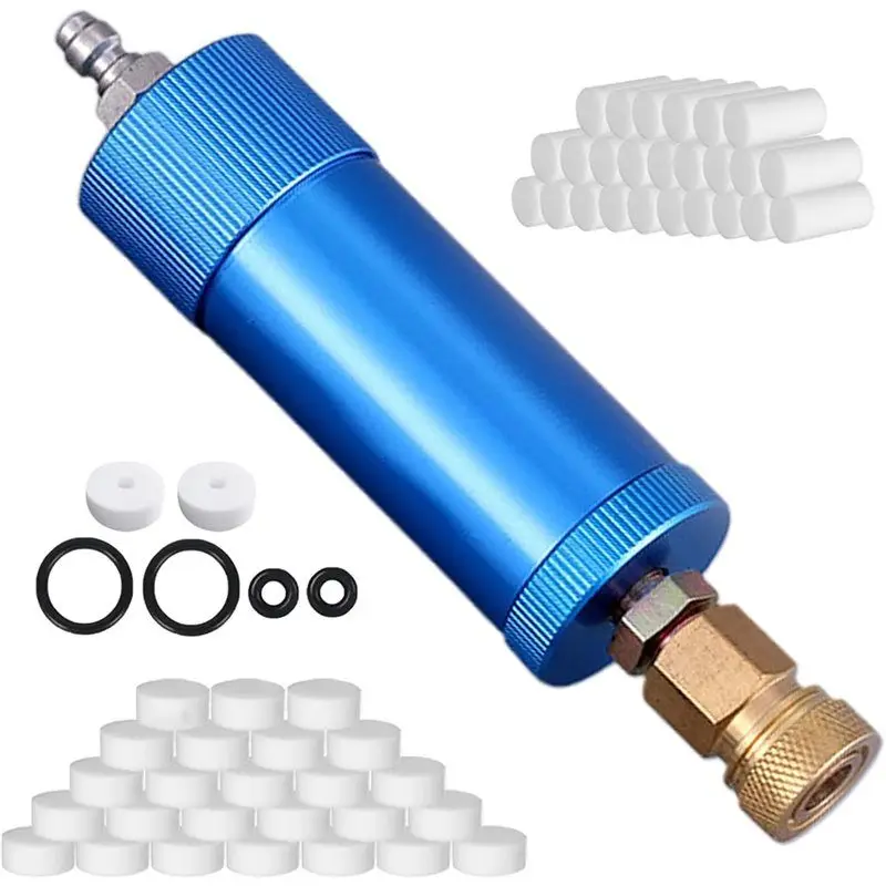 فلتر هواء PCP عالي الضغط فاصل الزيت والماء، 40Mpa/5800Psi فاصل الرطوبة المضمن لمضخة ضاغط الهواء #1