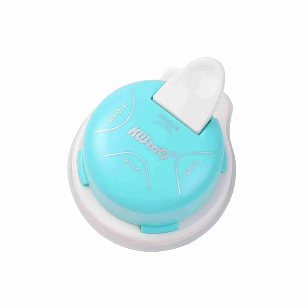 ABS Corner Rounder Punch Inside Rounded Corner 4 in 1 Corner Rounder Practical R4mm R7mm R10mm 4 in 1 Corner Photo Craft