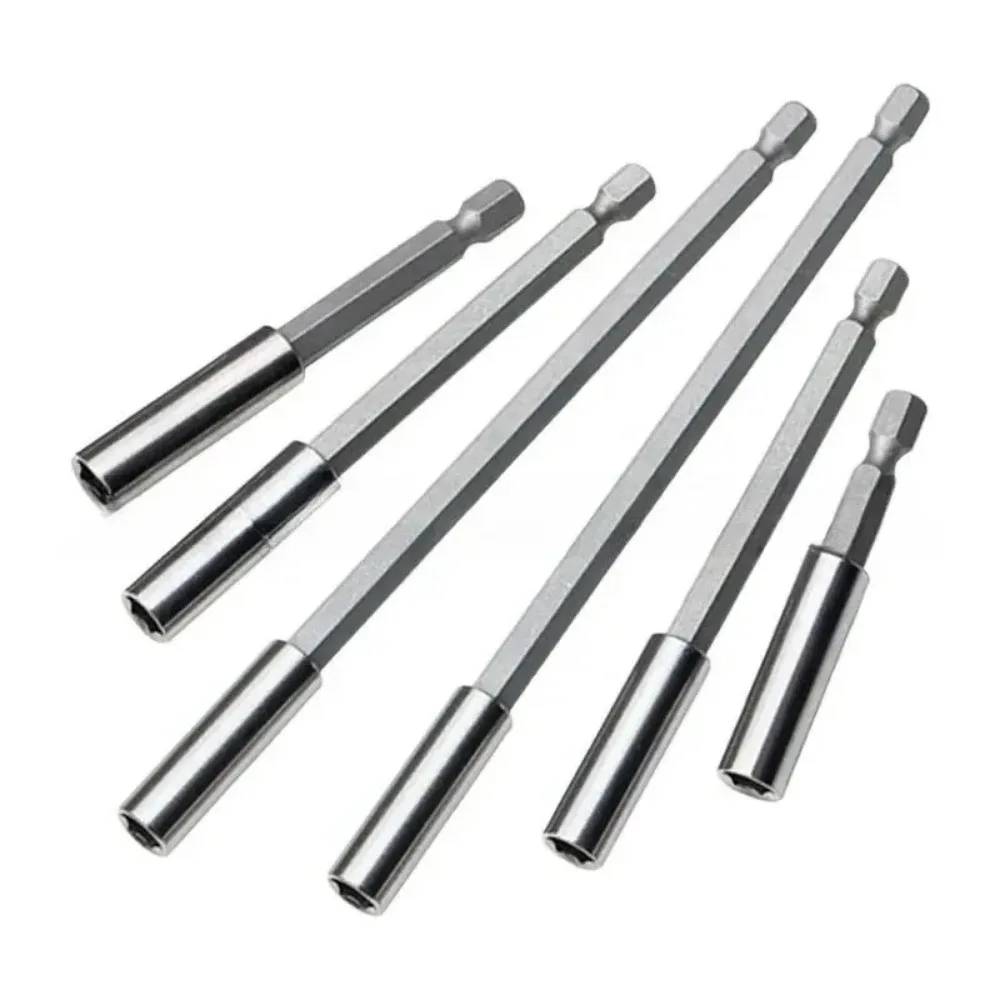 1/4 60/75/100/150mm For Hexagonal Handle Extension Connecting Rod Quick Change Hexagonal Handle Extension Rod Batch Head Joint