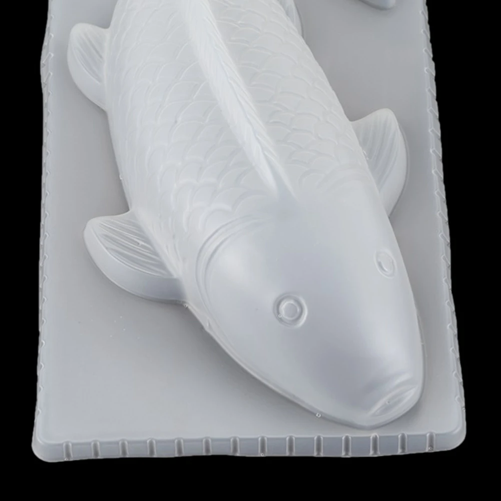 DIY 3D Koi Fish Carp Mold Plastic Jelly Handmade Mold Mousse Cake Pudding Chocolate Mould Baking Tool