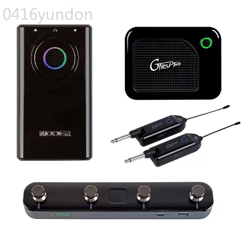 

MOOER GWU4 Wireless System Transmitter Reciever, GWF4 Guitar Pedal Footswitch Controller,GCA5 Portable Guitar Speaker Effect AMP