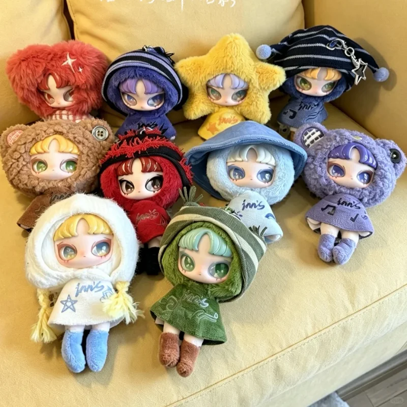 

New Inn Twelve Tiny Wish Keepers Series Cute Mini Blind Box Genuine Desk Decoration Item Cute Bag Pendants Girls' Gifts Keychain