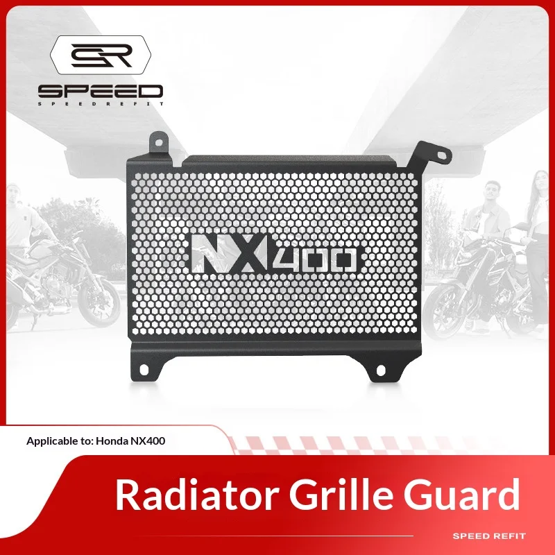 

Applicable to Honda NX400 and NX500 modified radiator grille protective cover, radiator water-cooled anti-sand and gravel protec