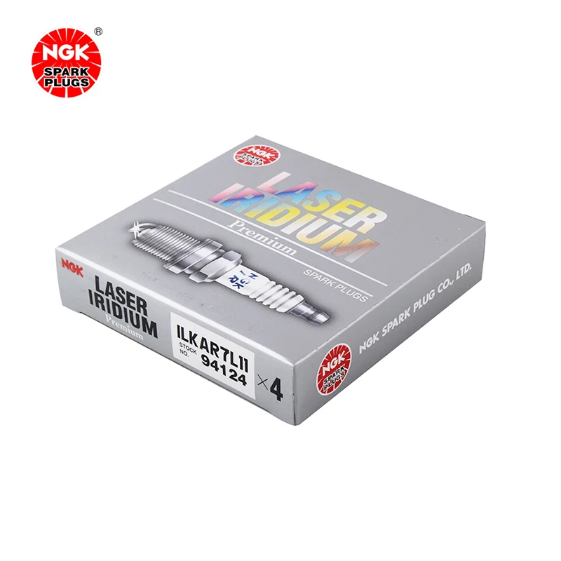 NGK Iridium Platinum Spark plug ILKAR7L11 94124 is suitable for the Atz Eccella CX-4CX-5（4PCS)