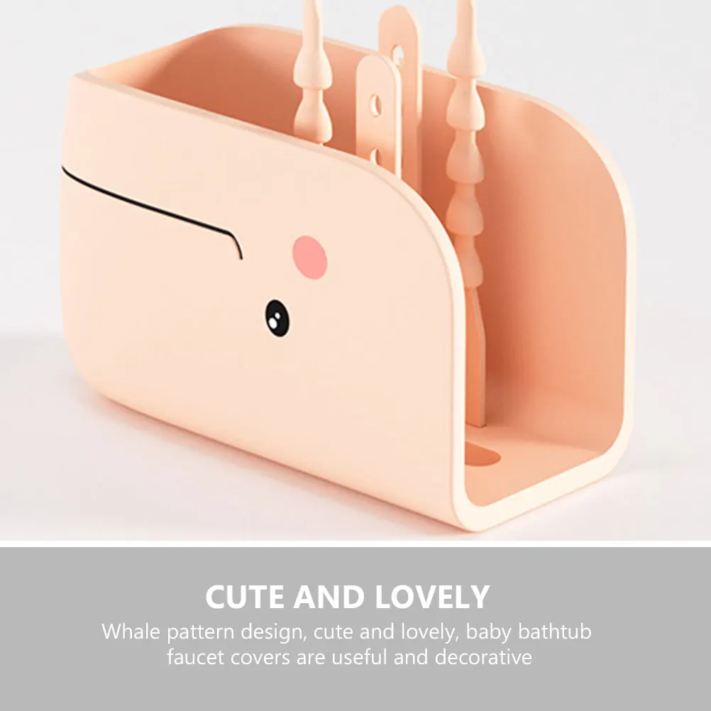 

Whale Pattern Bathtub Faucet Covers Silicone Bath Spout ProductColor Fits Most Faucets