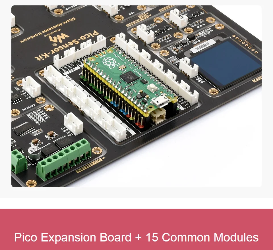 raspberry-pi-pico-entry-level-sensor-kit-including-pico-expansion-board-and-15-common-modules-all-in-one-design
