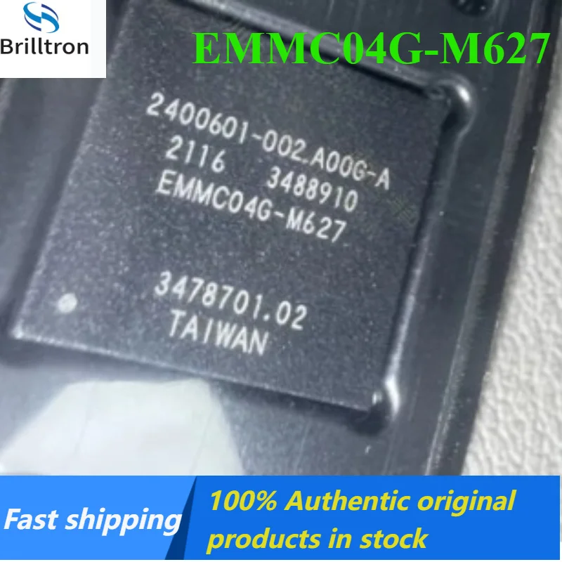 

1-5PCS New Original EMMC04G-M627 BGA153 EMMC 4GB Memory Chip Brand New, Original, in Stock