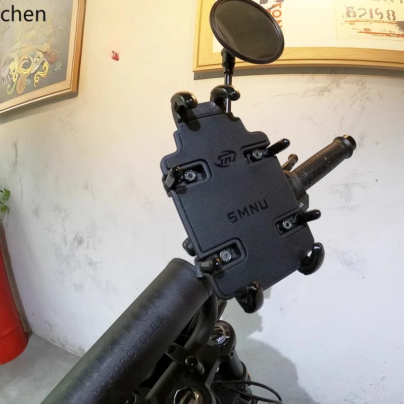 

ZML Mobile Phone Navigation Mount Electric Vehicle Intercom Mount Motorcycle Phone Anti-Vibration Mount All Series