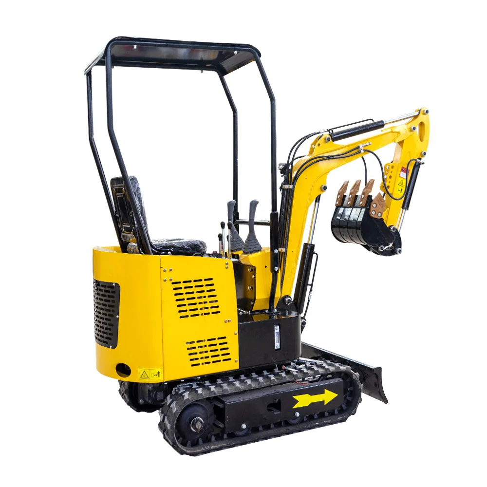 Prezzo cinese mini escavatore cingolato da 1 tonnellata HT12 in vendita