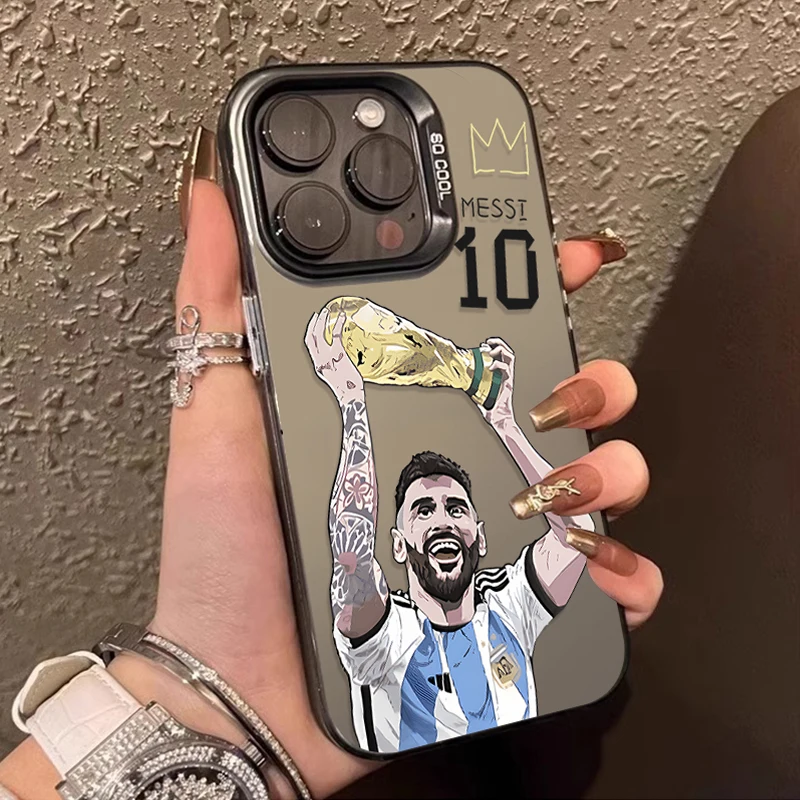 Football Star Number 10 PC Case for Xiaomi POCO X6 X5 X3 NFC F3 F4 GT F5 F6 M6 Pro 4G M5S C65 Mi 13T 12T 14 13 12 11 Lite 5G NE