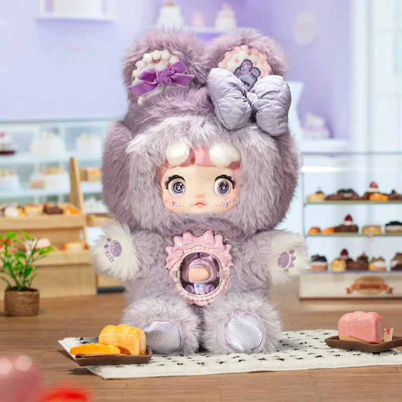 Nommi Amareli Silk Collaborative Glutinosa Doll Trendy Blind Box Peluche Sweet Heart Design Office Figurine Regalo di compleanno