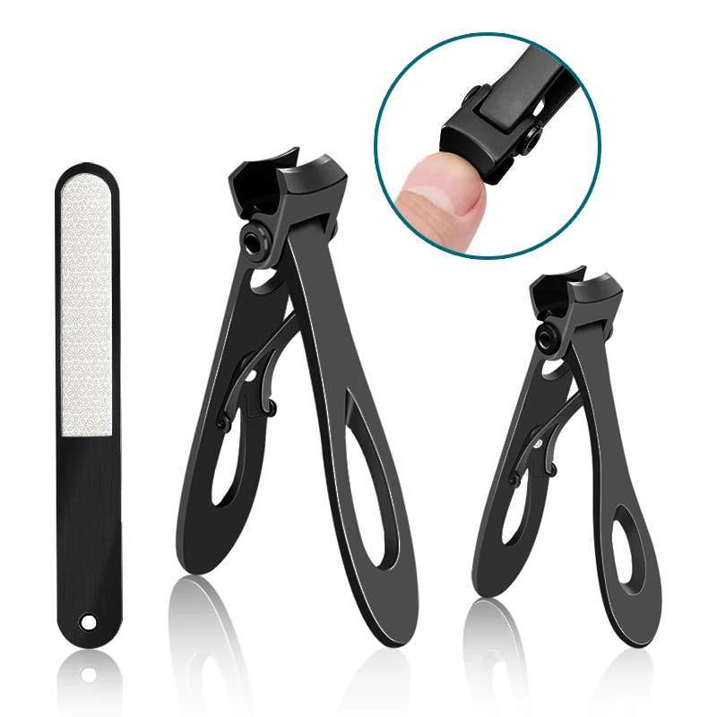 

Large Toenail Clippers for Thick Nail Manicure Set Pedicure Kit Ingrown Toenail Tool for Men Wide Jaw Opening Fingernail Clipper