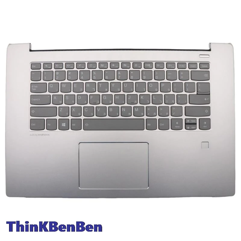 

HB Hebrew (IL Israel) Platinum Grey Keyboard Upper Case Palmrest Shell Cover For Lenovo Ideapad 530S 15 15IKB 5CB0R12198